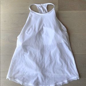 Lululemon cropped halter tank top